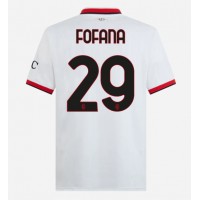 Billiga AC Milan Youssouf Fofana #29 Borta fotbollskläder 2024-25 Kortärmad